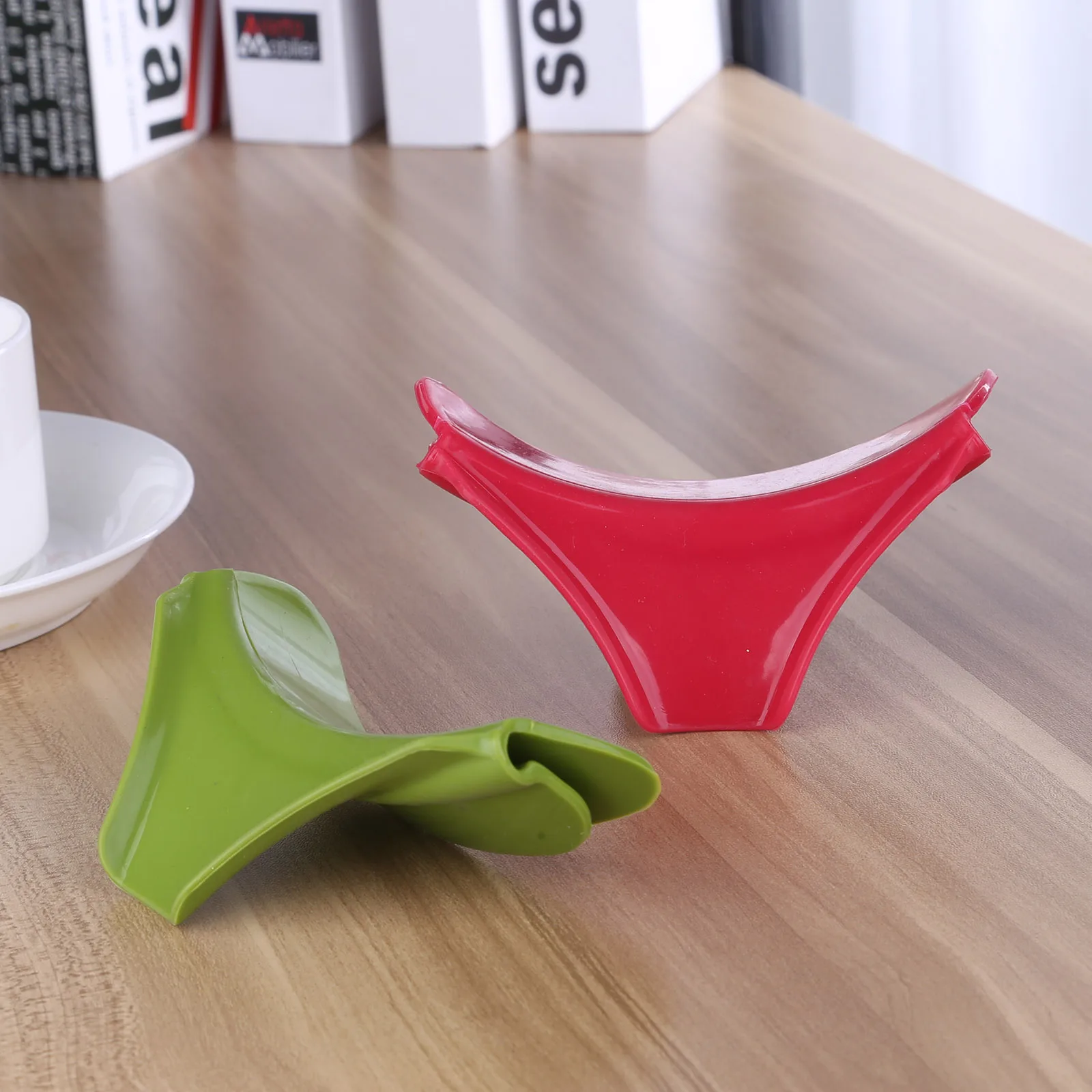 4 цвета круглый обод дефлектор выливается суп гаджеты анти разлив слив кухонные