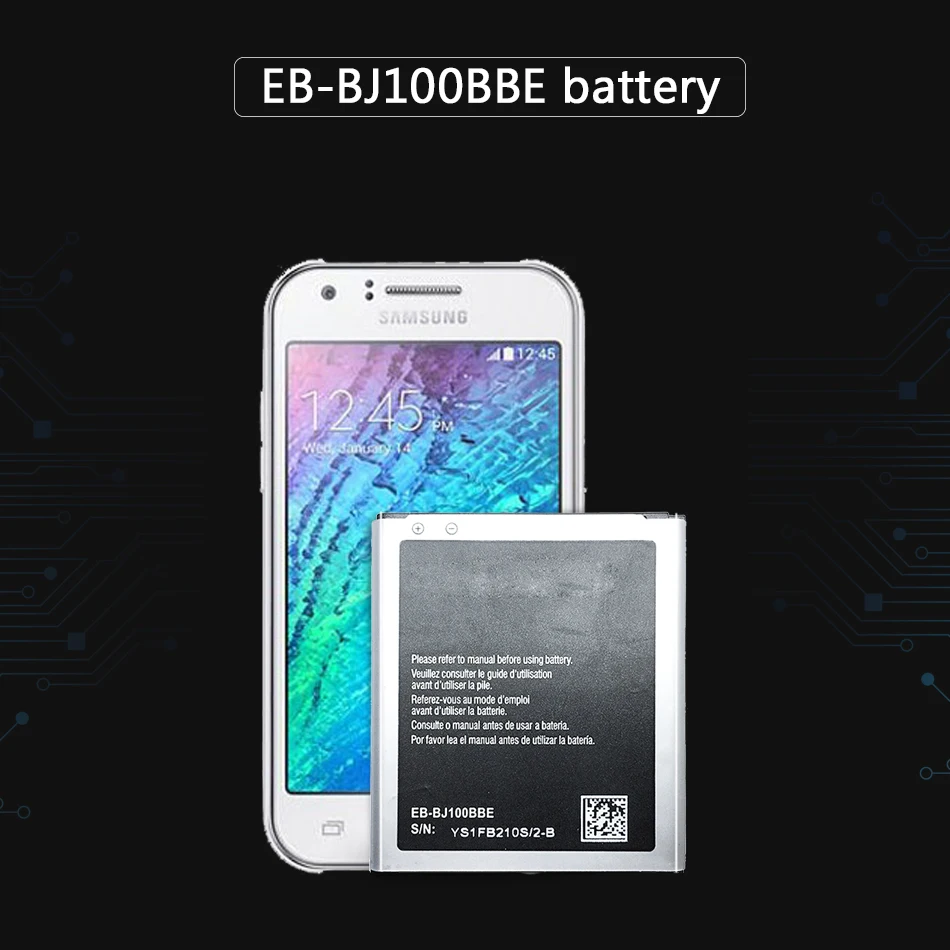 Аккумулятор для мобильного телефона Samsung Galaxy J1 (версия 2015) J100 J100F J100H J100FN J100M J100D