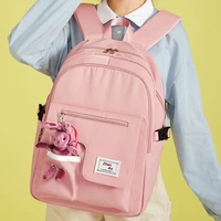 high quality women backpack 15 6 inch laptop backpack school bag for teenage girl large capacity cute student bookbag mochilas