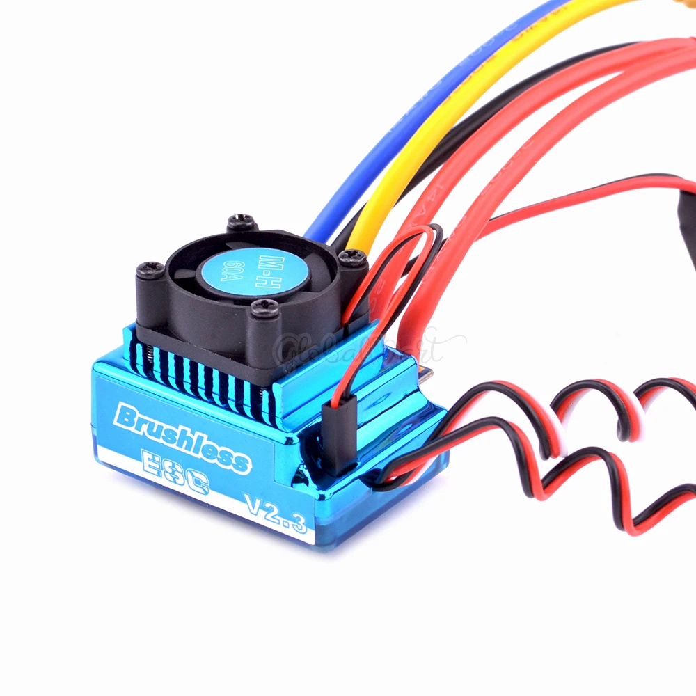 3650 2300kv 3100kv 3900kv 4300kv 5200kv бесщеточный двигатель/45A 60A 80A 120A ESC для 1:10 1/10 RC Car|Детали и