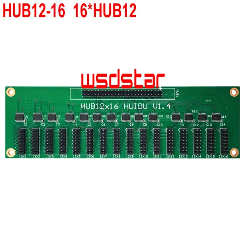 Карта адаптера HD HUB12 16 * поддержка одного и двух цветных LED дисплеев только карт
