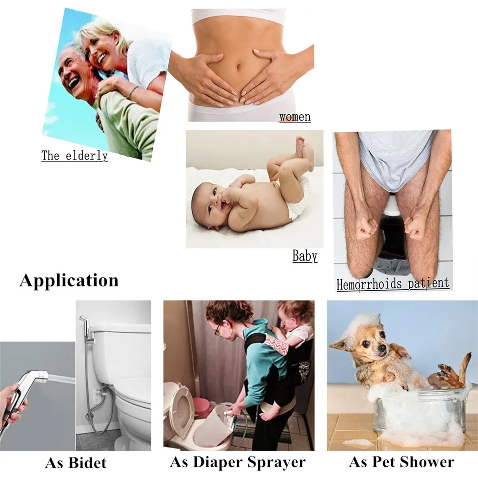 Двухфункциональный распылитель для унитаза биде смеситель ванной комнаты