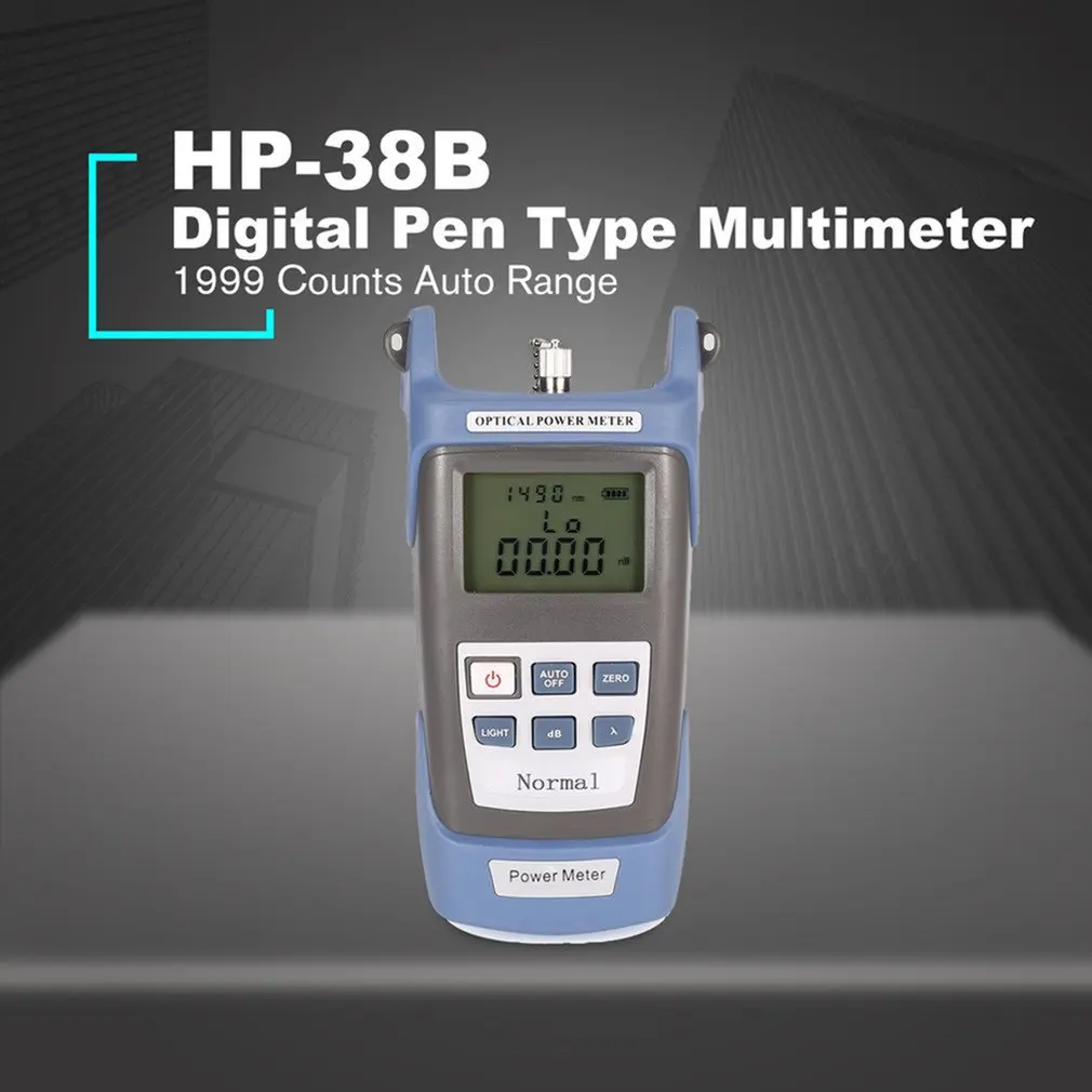 Ручной FTTH волоконно-оптический светильник измеритель мощности кабель тестер