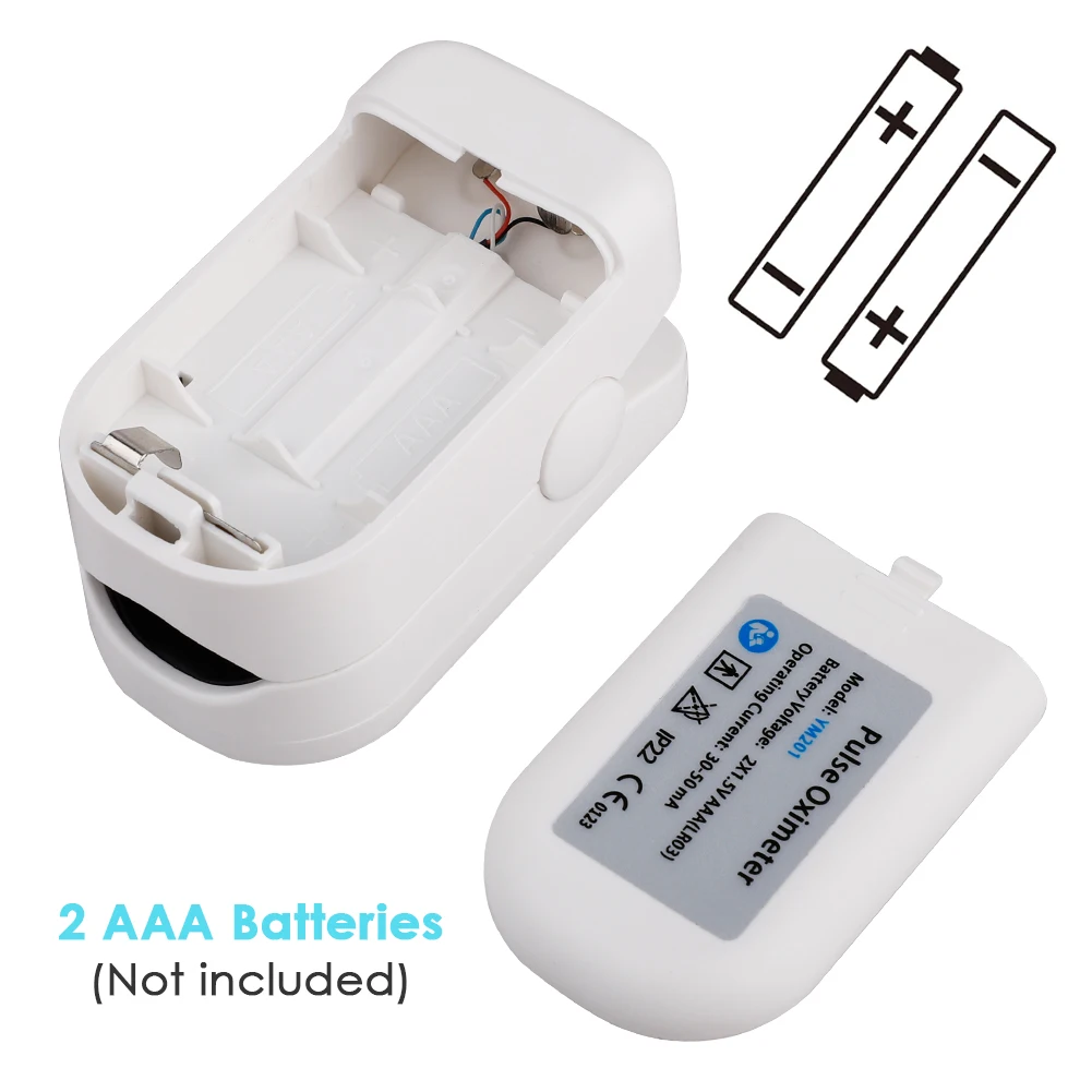 Oximeter Low Battery Voltage Indication Measuring Spo2 And Heart Rate Blood Oxygen Saturation | Красота и здоровье