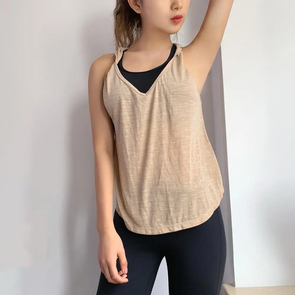 Быстросохнущая Сексуальная рубашка для тренажерного зала йоги мягкий