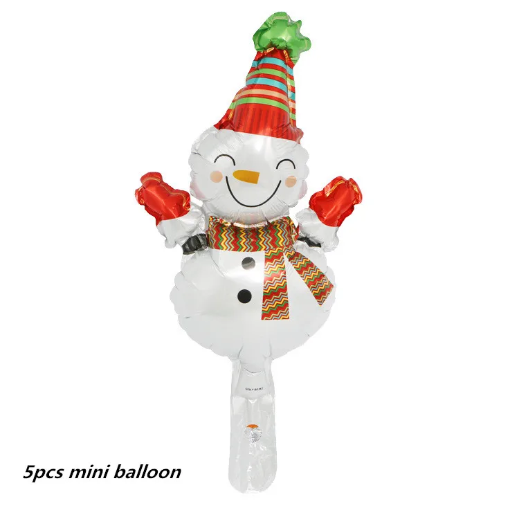 5pcs mini balloon 10 шт./партия Новые Популярные 10 дюймов зеленый красный воздушный шар Рождество матовый латексный ксеноновый надувной Свадебный день рождения декоративные шары - Цвет: 5pcs mini balloon