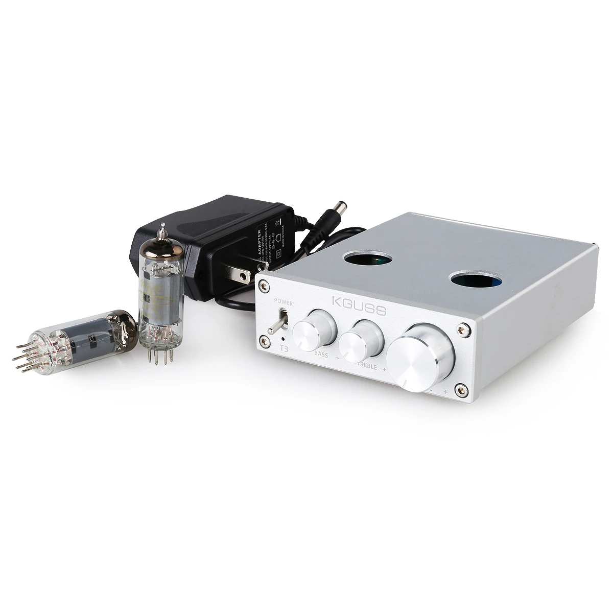 KGUSS T3 Fever preamplifier 6K4 tube bile high and bass adjustment HIFI amplifier | Электроника