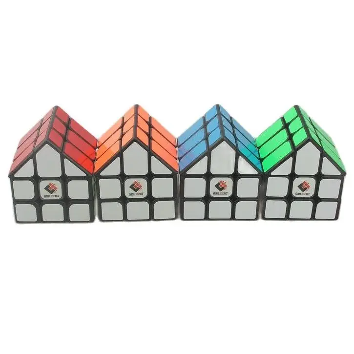 Оригинальный Лидер продаж CubeTwist Дом головоломка 3x3x3 Cubo Magico волшебная 3x3 собрать