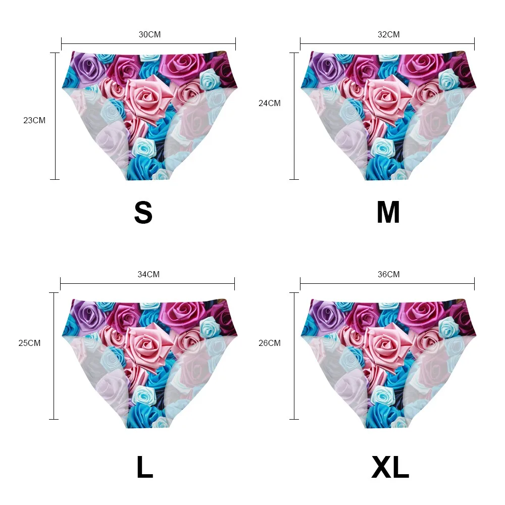 

FORUDESIGNS Colorful Lattice Printed Women Traceless Panties Brand Breathable Female Underwear Fitness Seamless Briefs Plus Size