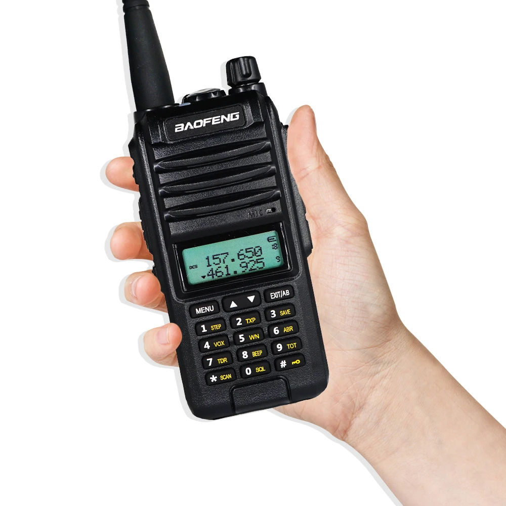 BaoFeng A58S трехдиапазонная 8 Вт рация 3800 мАч портативная CB Ham радио 10 км fm-приемопередатчик обновление UV-82hp двухстороннее радио UV82