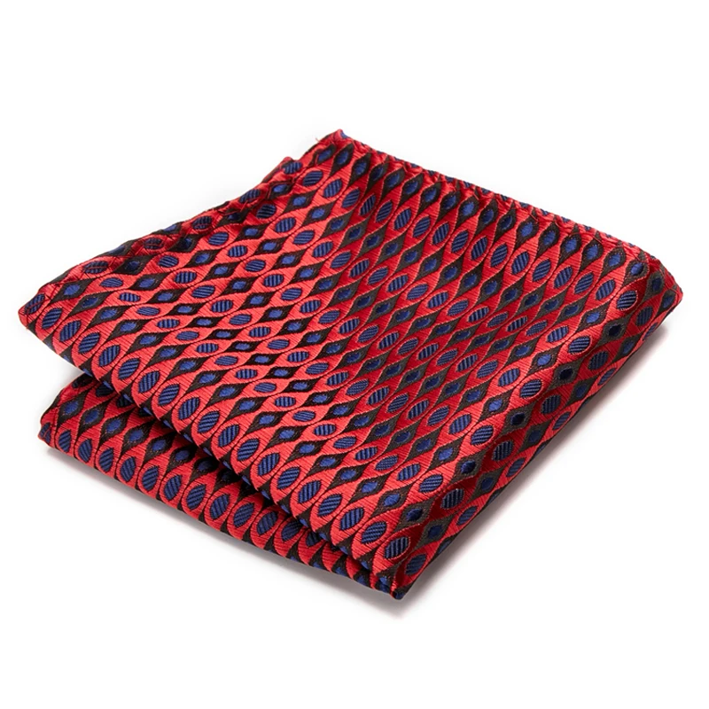 

Фирменный Шелковый платок высокого качества полосатый мужской темно-красный Fit памятный день группы