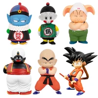 dbz action figure chiaotzu pilaf goku kuririn oolong mr popo anime figures model toys collection figma