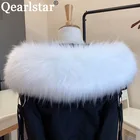 Мужскойженскийдетский шарф Qearlstar, зимний шарф-капюшон из искусственного меха, 100%, YT35, 2020