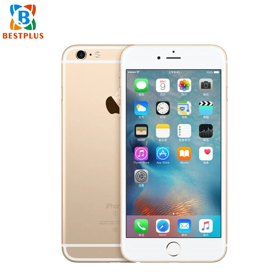 Apple iPhone 6S A1633 AT&T версия мобильного телефона 4," 2 Гб Оперативная память 16 Гб/64/128 ГБ Встроенная память 12.0MP Камера 1715 мА/ч, два, четыре ядра, смартфон с функцией отпечатков пальцев