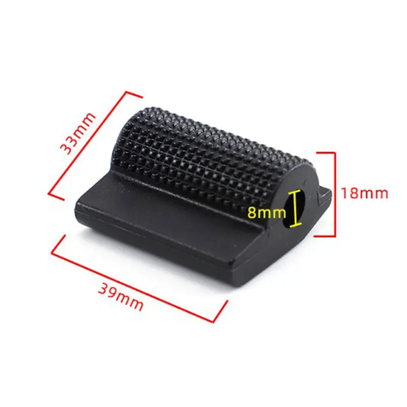 

1 pcs Universal Motorcycle Shift Gear Lever Pedal Rubber Cover Shoe Protector Foot Peg Toe Gel Accessory New