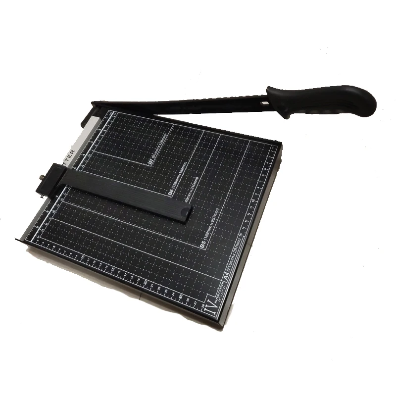 A4 портативный резак для бумаги многофункциональный деревянный стальной точный