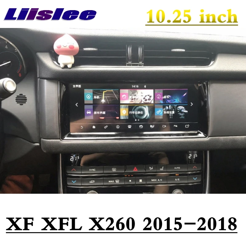 Автомагнитола для Jaguar XE XF XFL X260 R Sport 2015 2016 2017 2018 NAVI LiisLee 10 25 дюйма GPS WIFI