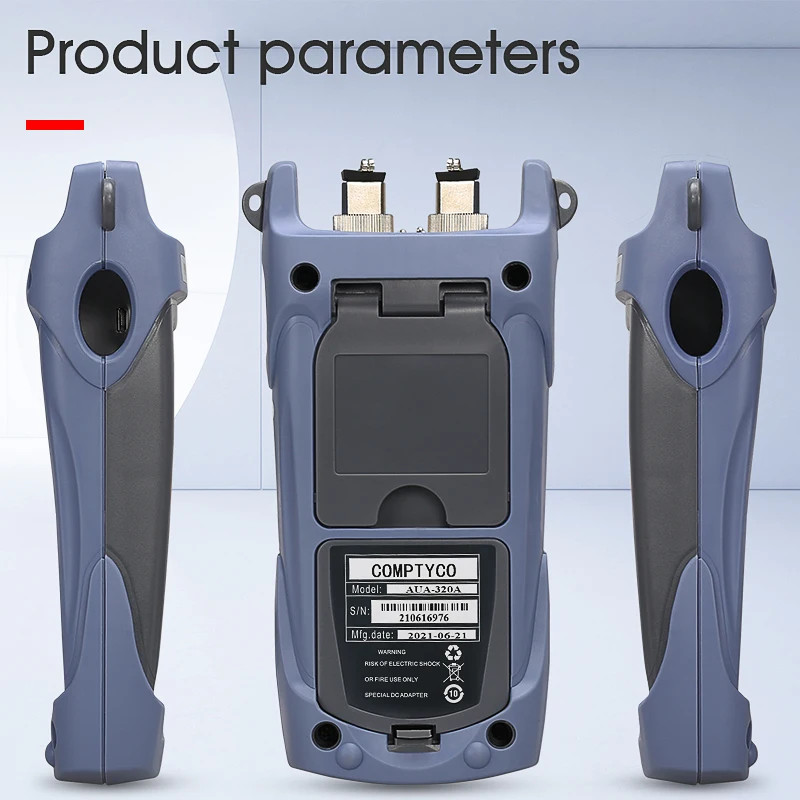 COMPTYCO AUA-320A/U Handheld Fiber Optical PON Power Meter FTTX/ONT/OLT 1310/1490/1550nm | Мобильные телефоны и
