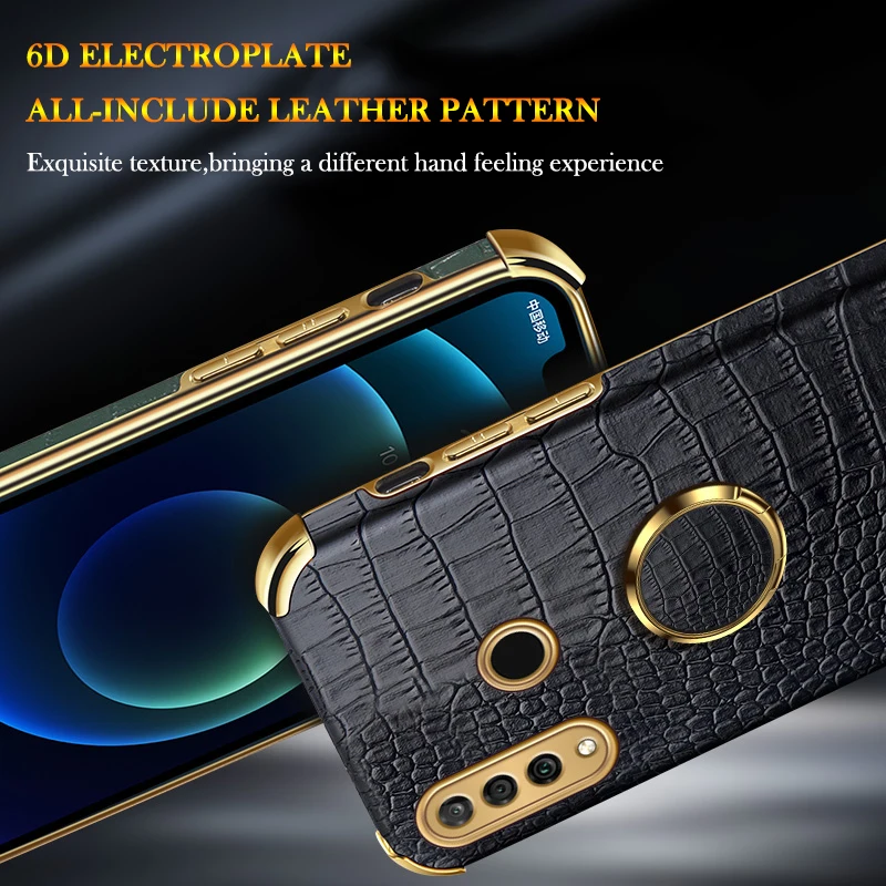 Чехол-накладка для Huawei P30 P40 Lite Pro Plus Mate 20 30 40 Nova 6 7 8 SE Honor View кожа магнитный