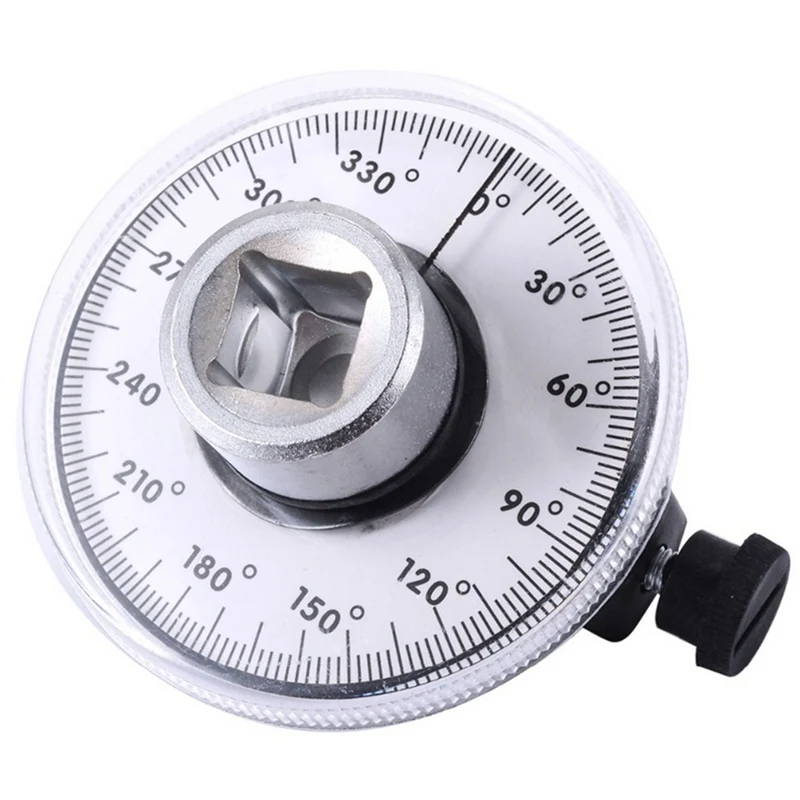 

1/2 Drive Torque Wrench Professional Adjustable Angle Gauge Meter 360 Degree Rotation Wrench Interface Torque Meter Car Repair