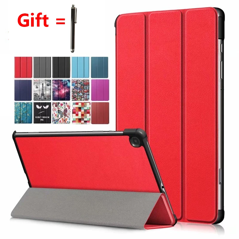 

Case for Samsung Galaxy Tab S6 Lite 10.4 2020 SM-P610 SM-P615 Smart Magnetic Folio Shell Cover Tablet Shell with Stylus Pen