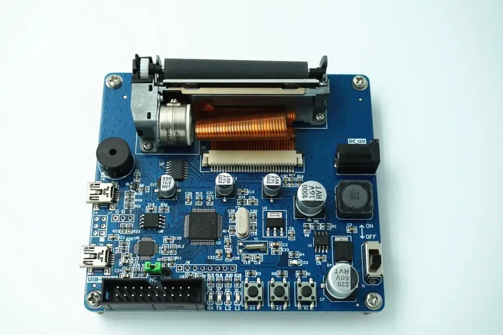 Плата разработки термопринтера STM32 с исходным кодом/схемной схемой библиотека
