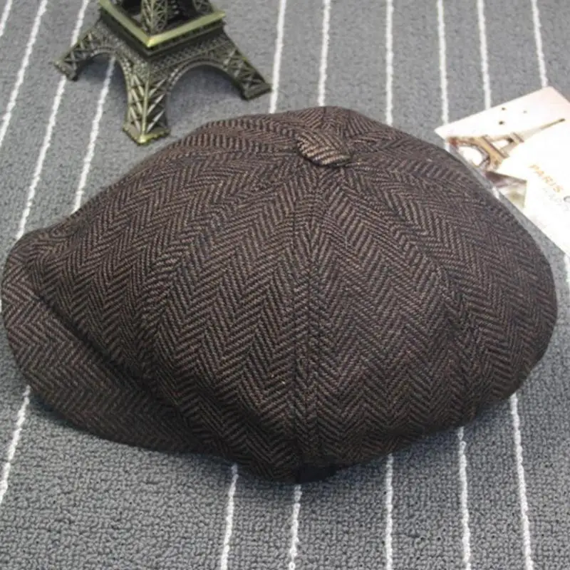 

Cotton beret men's painter hat European and American hat newsboy Hot Hat