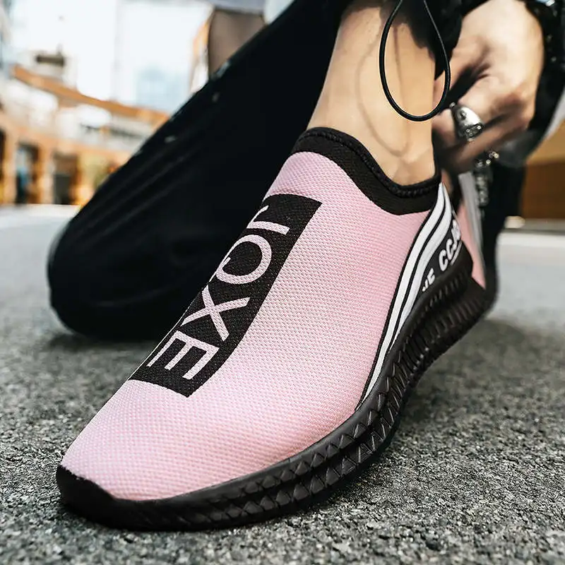 

High Top Sneakers Shock Absorber Canvas Shoes Solid Color Sports Shoes Lady Size 44 Tennis Non-Leather Casual Tennis Ayakkabı