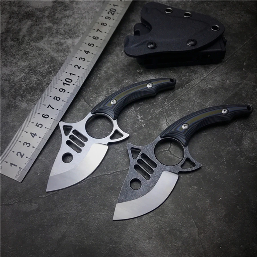 Охотничий Тактический нож с фиксированным клинком для выживания кемпинга