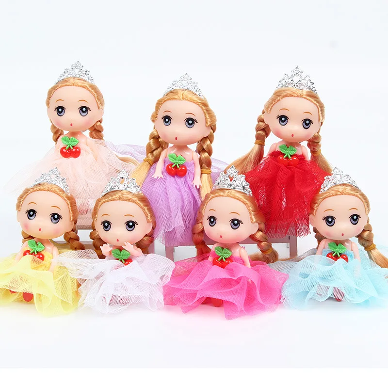 Шарнирные Мини-куклы 12 см Корона императора вишня принцесса милая для семейных