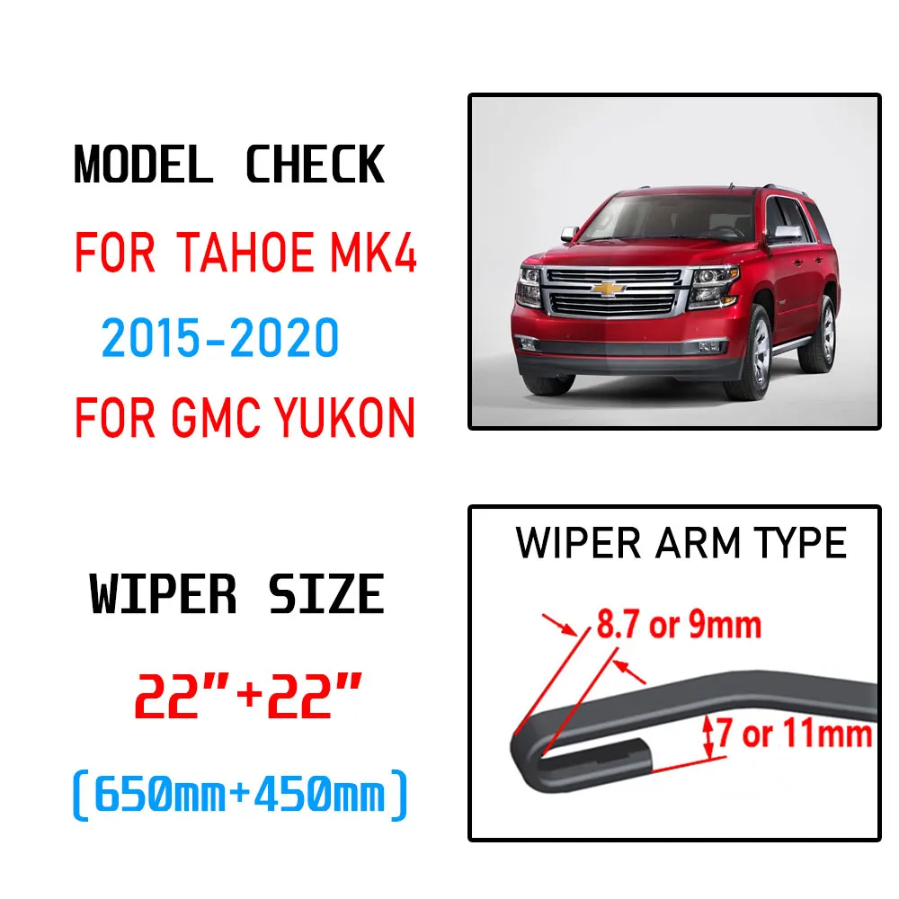 Для Chevrolet Tahoe MK4 GMC Yukon 2015 2016 2017 2018 2019 2020 аксессуары переднего лобового стекла