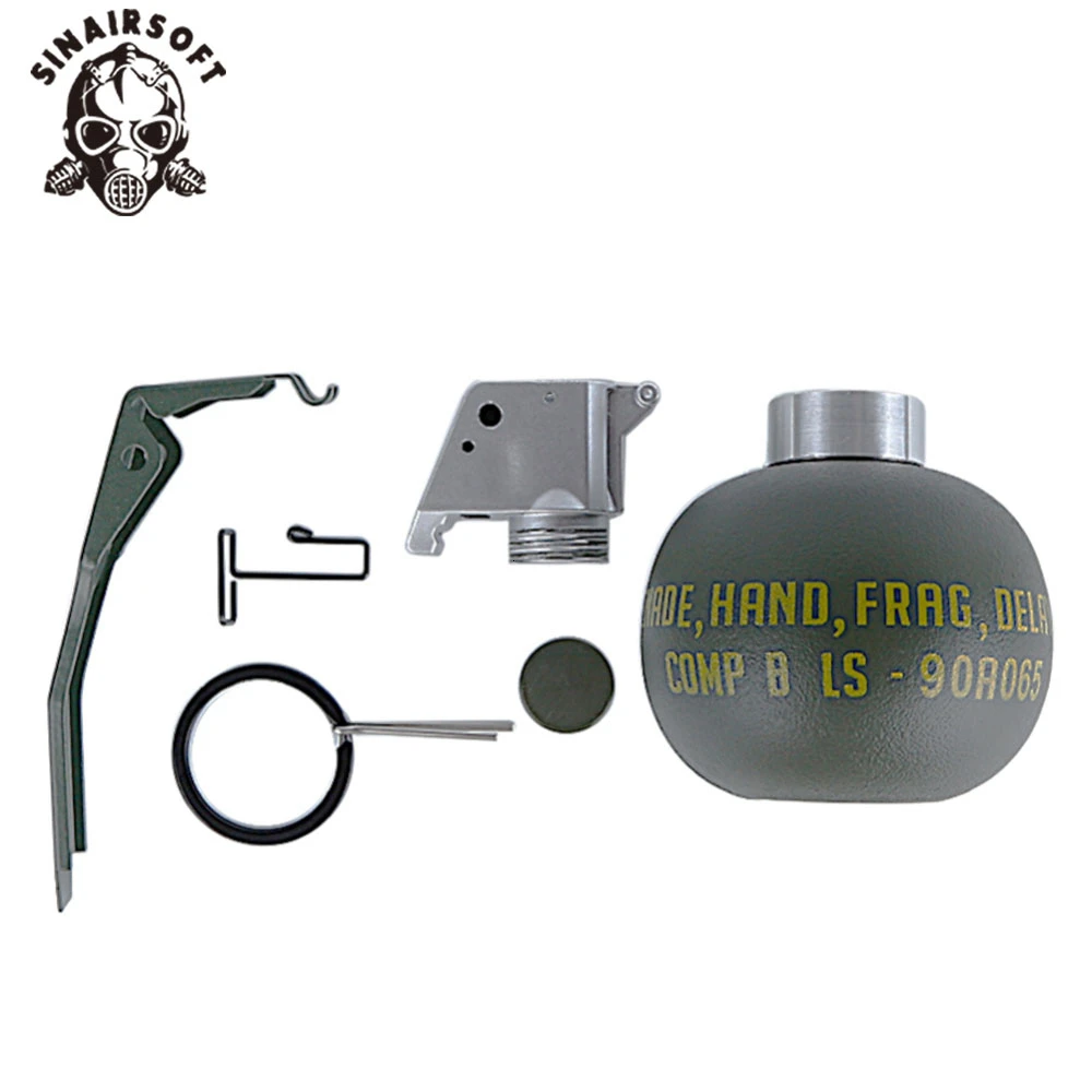 Tactical M67 Grenade Dummy Model Molle system M-67 Frag Gren BB Plastic Costume Military Airsoft Shooting Paintball Accessories | Спорт и