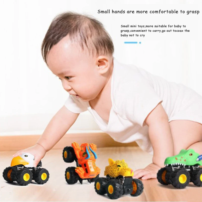 Детский динозавр морское животное модель автомобиля устойчивая к падениям