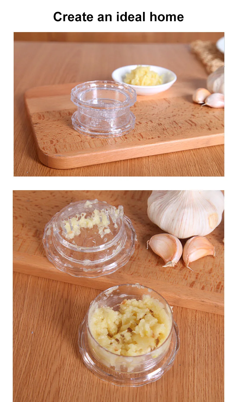Терка для чеснока мини Портативный чеснок Пресс нарезки фруктов и снятия кожуры