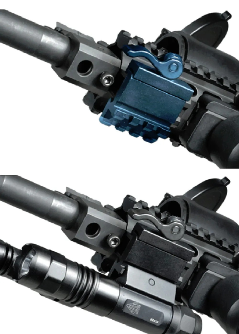 

Hunting Scope Accessories Slot Angle Mount w/QD Lever Picatinny Weaver Rail Mount For Optical Sight Laser Flashlight