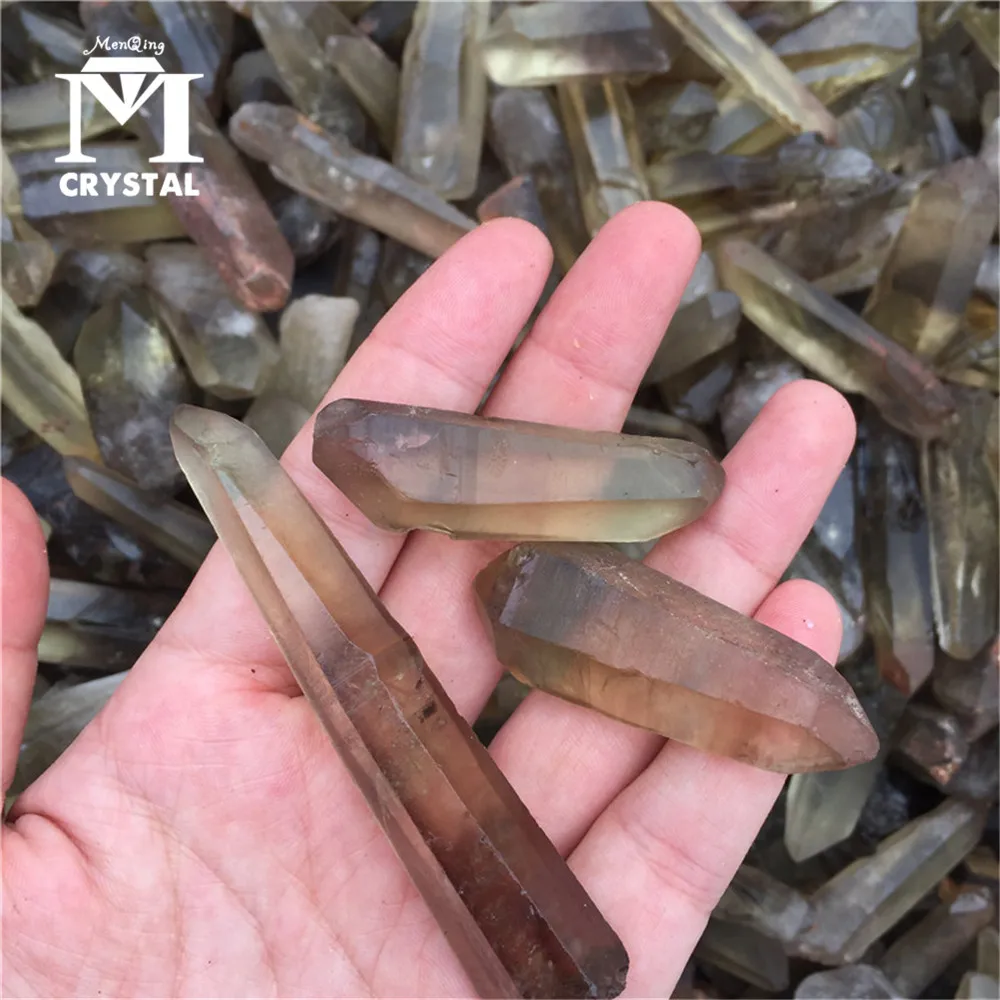 50 г натуральный Селл цитрин кварц кристаллические точки палочка оригинальный