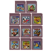 Картридж для видеоигр консоль карта 16 бит серия мариод Nintendo GBC английская версия |