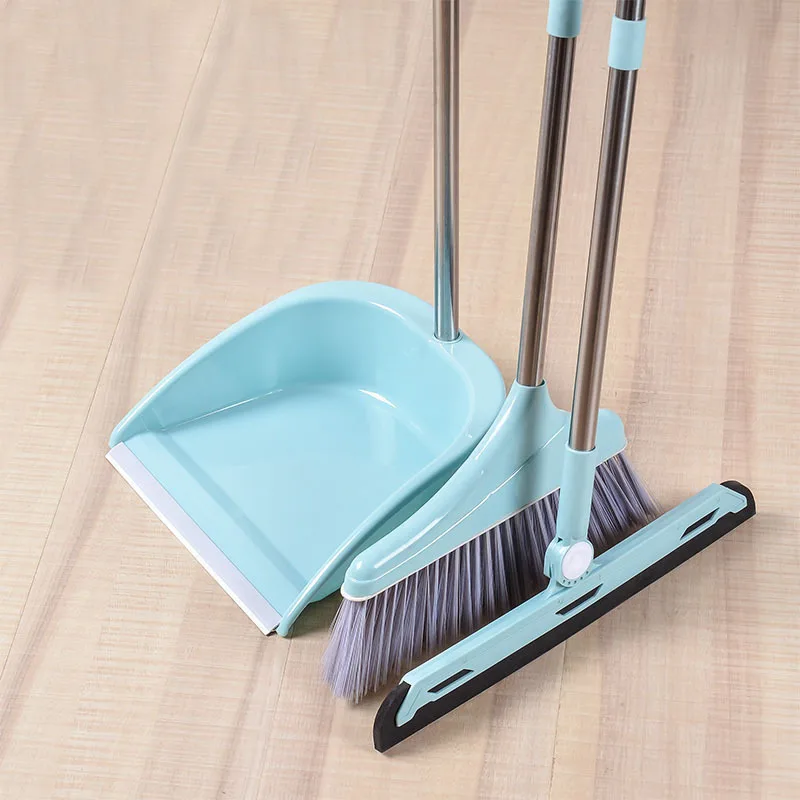New upgraded stainless steel broom set home flexible and fine single to increase thick strong LB829142 | Дом и сад