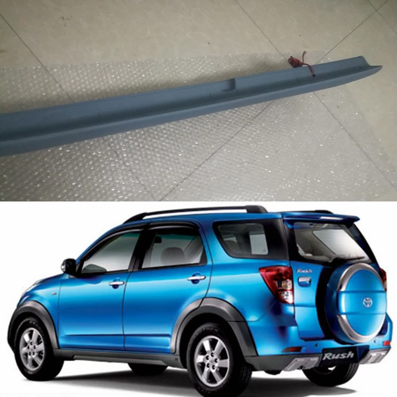

UBUYUWANT For Toyota Rush Spoiler ABS Material Car Rear Wing Rear Spoiler For Toyota Rush Spoiler 2008 2009 2010 2011 2012 2013