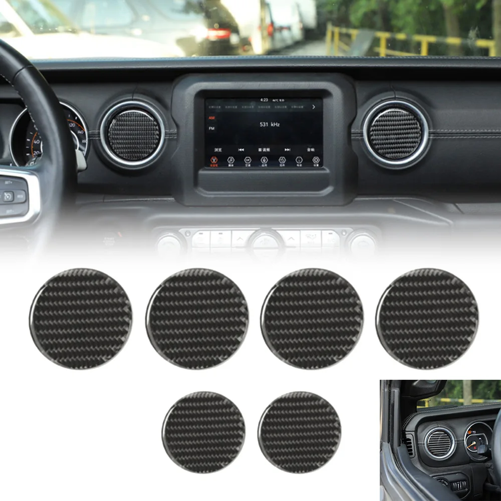 6 шт. внутренняя панель автомобиля задний кондиционер вентиляционная отделка