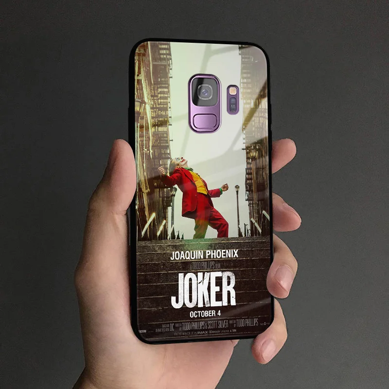 iD 78 Пленка Joker Joaquin Phoenix стеклянный чехол для телефона мягкий силиконовый чехол для Samsung Galaxy S8 s9 s10e s10 plus note 8 9 10 PLUS - Цвет: iD 78