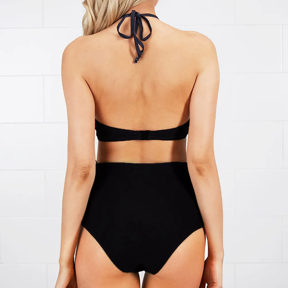 Women Push-Up Padded Bra Beach Bikini Set 2020 Swimsuit Sexy Printing Swimwear Tankini Swimsuits Trajes De Baño Mujer | Спорт и