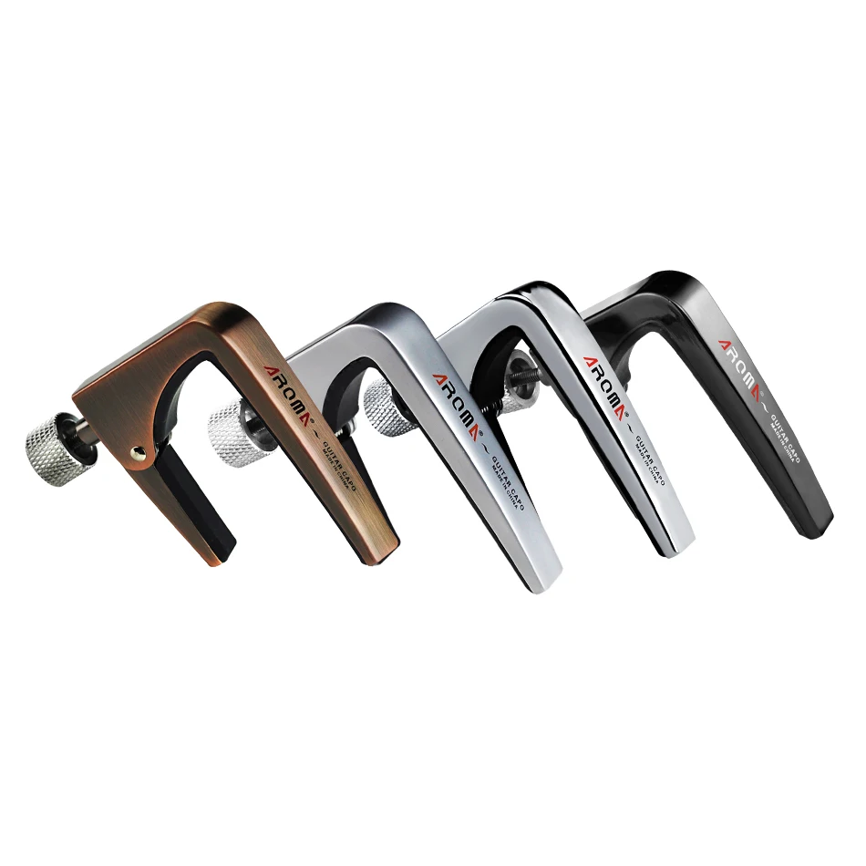 aroma ac 11 gitarre capo zink legierung solide für akustische elektrische gitarren 4 farbe für wählen teile und zubehör free globa