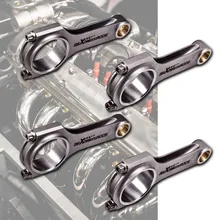 4 шт. кованые шатуны Conrod для Subaru Legacy Impreza WRX Forester EJ20 EJ25 130,5 мм Con стержни и ARP2000 болты TUV 4 шт. кованые шатуны Conrod для Subaru Legacy Impreza WRX Forester EJ20 EJ25 130,5 мм Con стержни и ARP2000 болты TUV