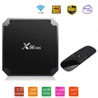 Android TV Box 7,1 1G8G 2G16G Смарт x96mini 4K Youtube Google Netfix Media player моя семья кино Декодер каналов кабельного телевидения Быстрая доставка