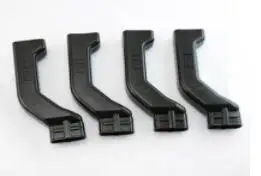 4 pieces Abs автомобильное сиденье кондиционер выход удлинитель для subaru forester outback xv legacy impreza 2009 - Название цвета: 4 pieces