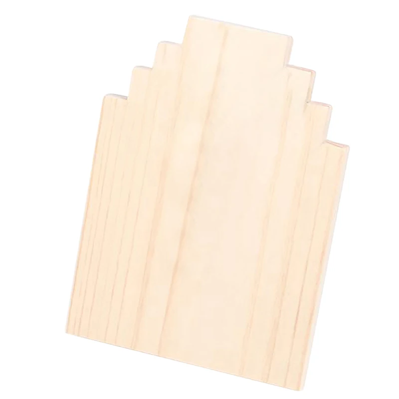 Колье из натурального дерева подставка органайзер новые ювелирные изделия