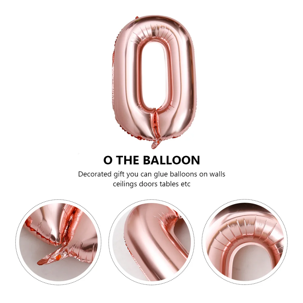 1 комплект красивый креативный воздушные шары вечерние шара с цифрой поставки