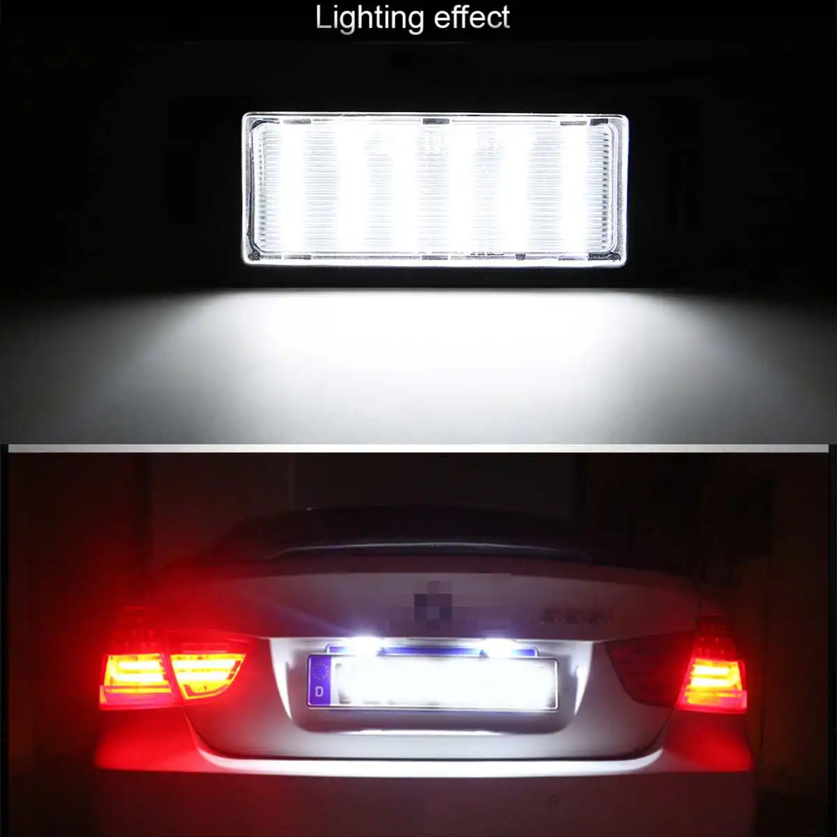 Светодиодсветильник ка для номерного знака без ошибок Hyundai I20 I10 Veloster FS XG30 townan HP Coupe