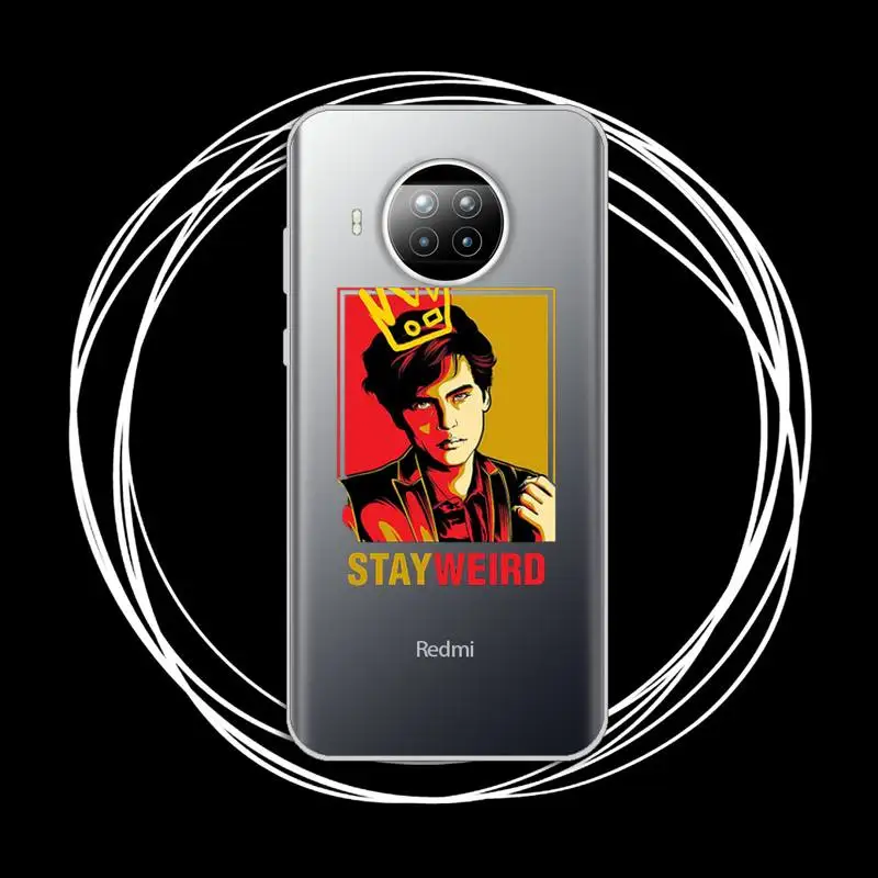 

American TV Riverdale Phone Case Transparent for Xiaomi Redmi note 10 t 8 9 pro lite 11